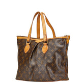 ルイ ヴィトン モノグラム パレルモPM ハンドバッグ ショルダーバッグ 2WAY M40145 ブラウン PVC レザー レディース LOUIS VUITTON 【中古】